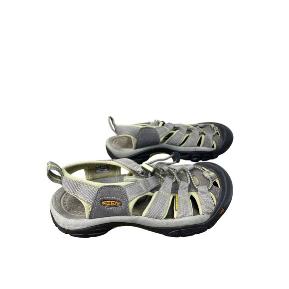 Keen Womens Gray Green waterproof Water Hiking Sandals Size 6.5  SKU 8998 - Picture 4 of 16